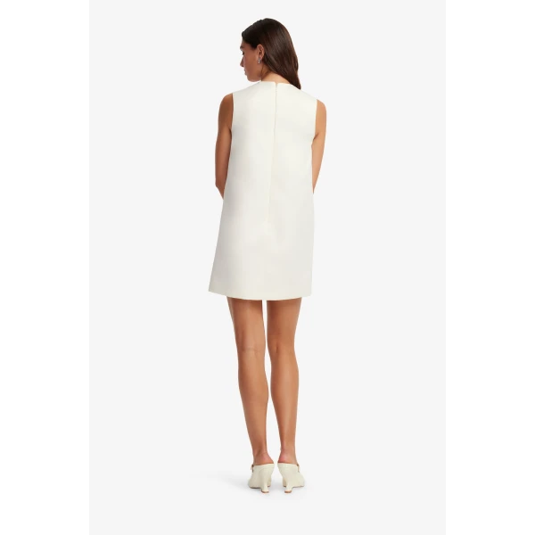 Leo Lin Yvonne Appliqué Floral Mini Dress, view 5