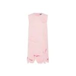 Leo Lin Yvonne Appliqué Mini Dress