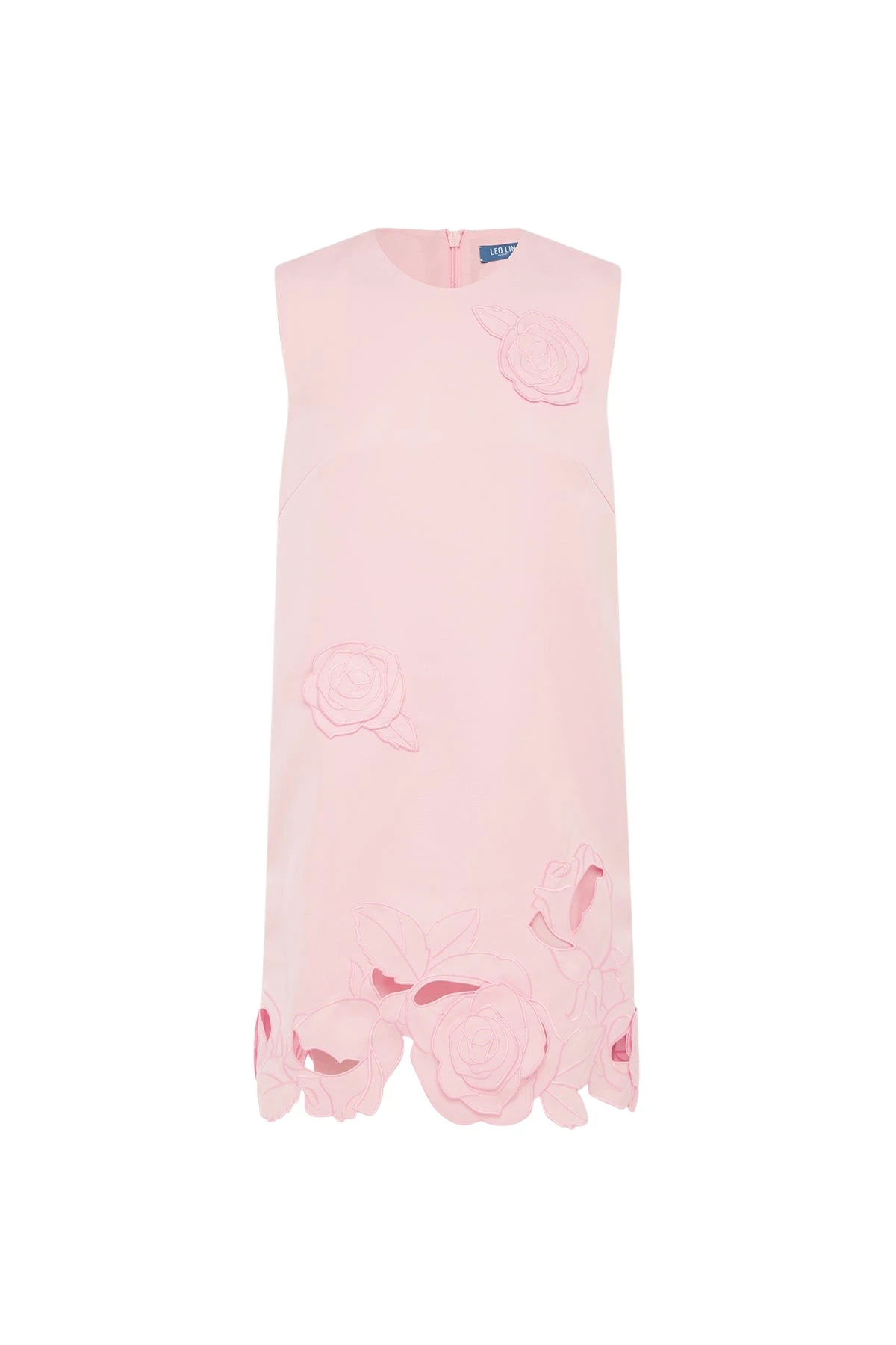 Leo-Lin-Yvonne-Applique-Mini-Dress-678394_nobg Leo Lin Yvonne Appliqué Mini Dress