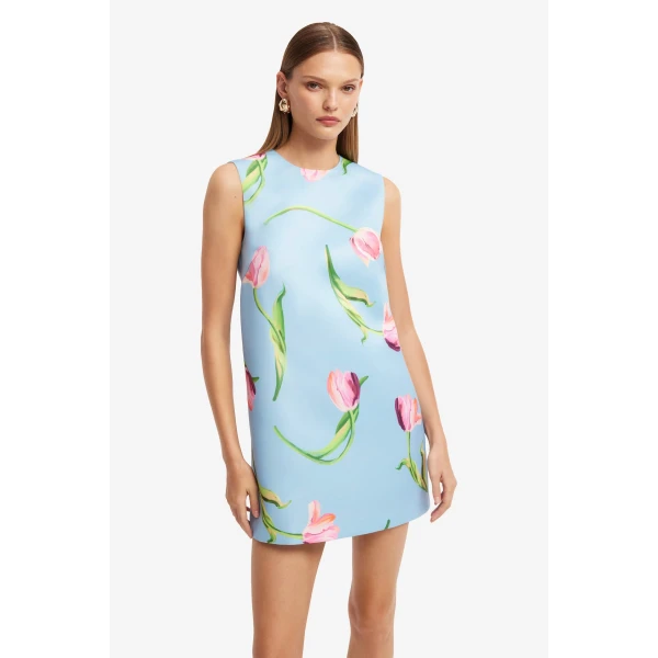 Leo Lin Yvonne Mini Dress, view 6