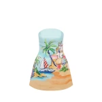 Leo Lin Zaria Bustier Mini Dress