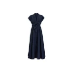 Alaïa Linen Blend Belted Dress - ALAÏA Dresses - Laser Cut Luxury - Shop at Luxury Shoes Alaïa Linen Blend Belted Dress - ALAÏA Dresses - Laser Cut Luxury - Shop at Luxury Shoes