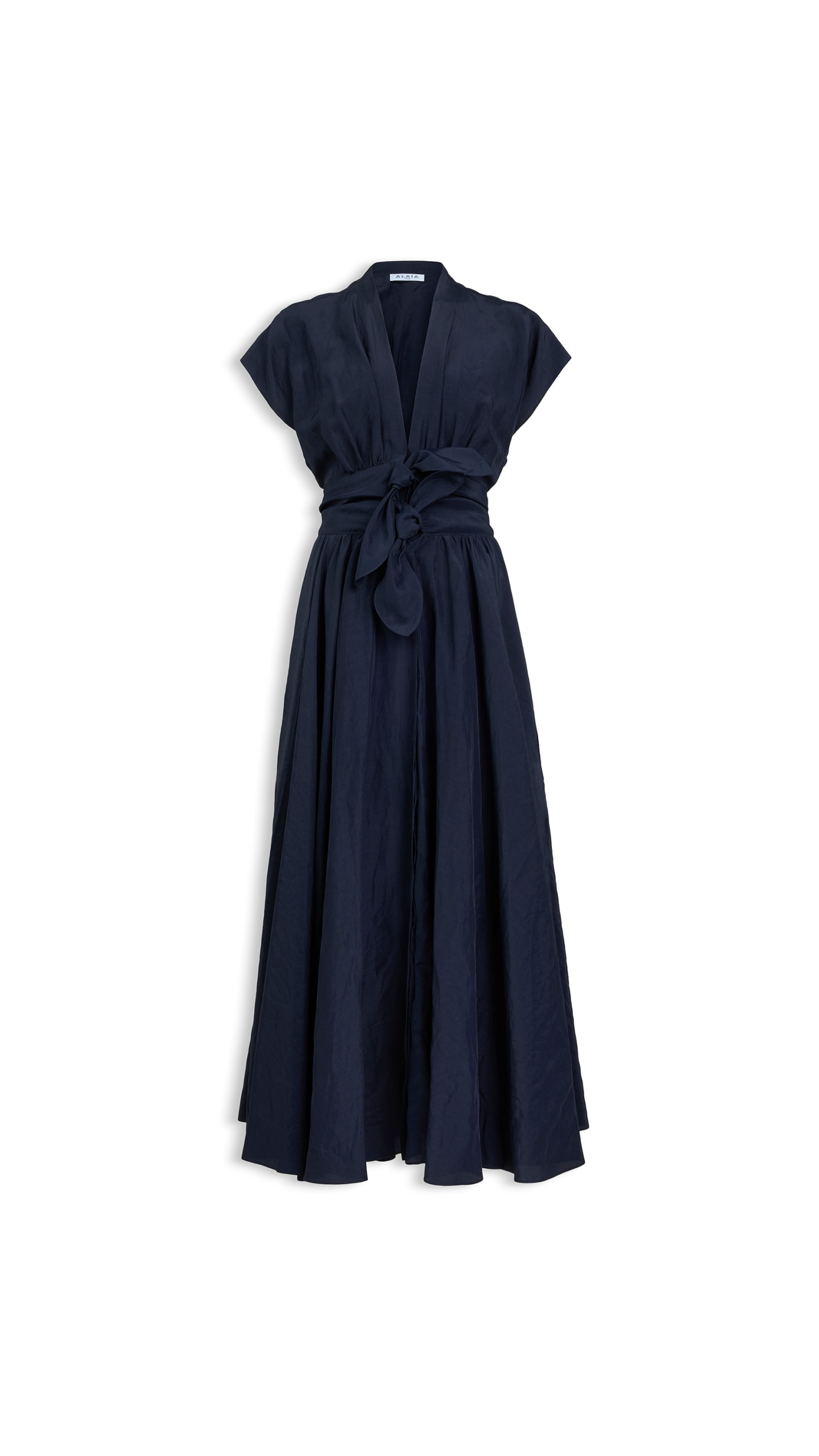 Alaïa Linen Blend Belted Dress - ALAÏA Dresses - Laser Cut Luxury - Shop at Luxury Shoes Alaïa Linen Blend Belted Dress - ALAÏA Dresses - Laser Cut Luxury - Shop at Luxury Shoes