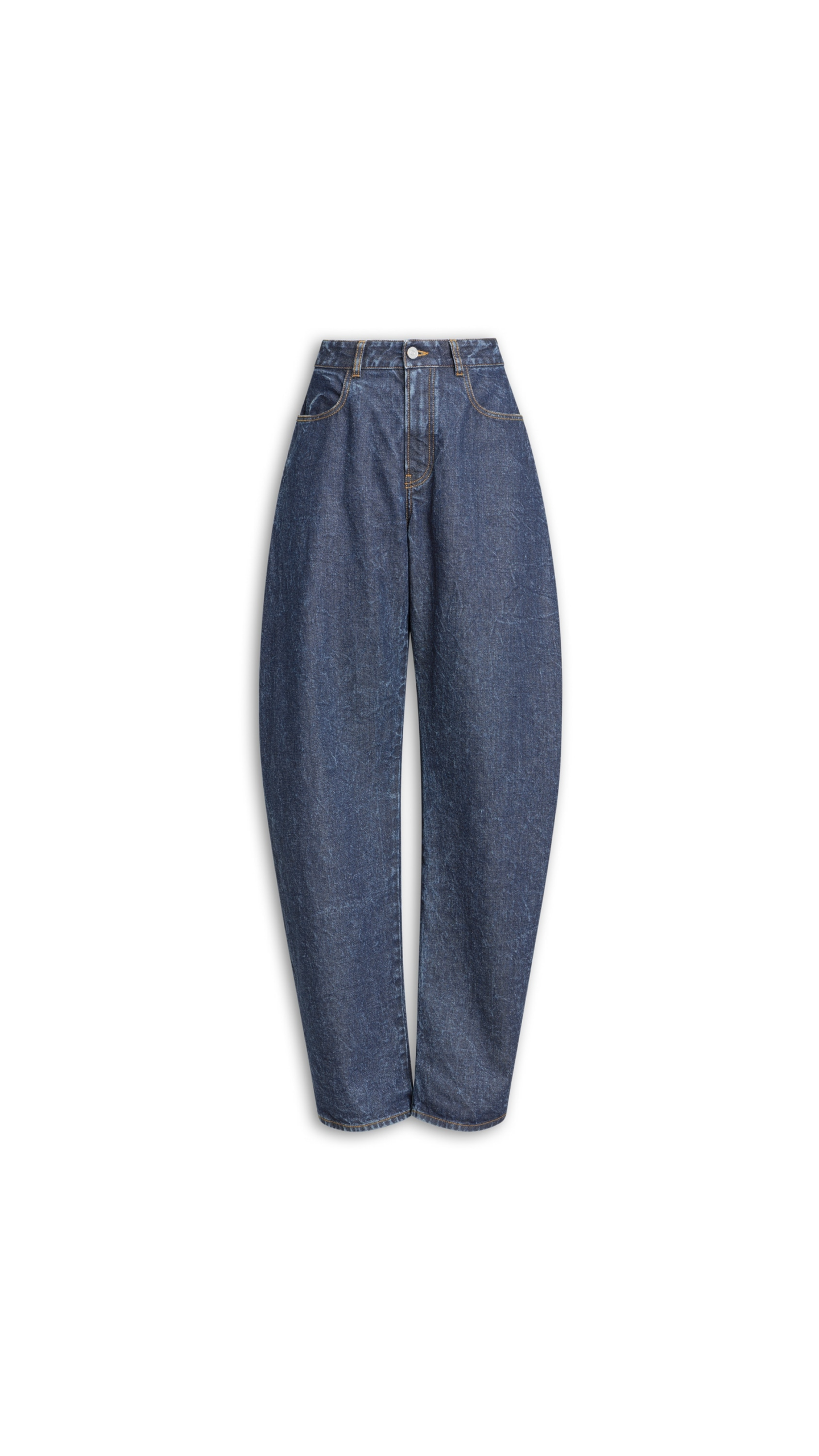 Alaia Low Round Denim Pants