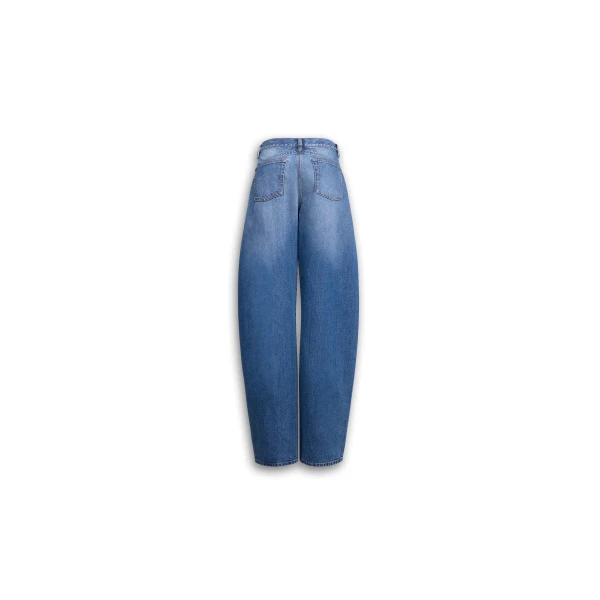 Alaia Low Waist Round Jeans, view 2