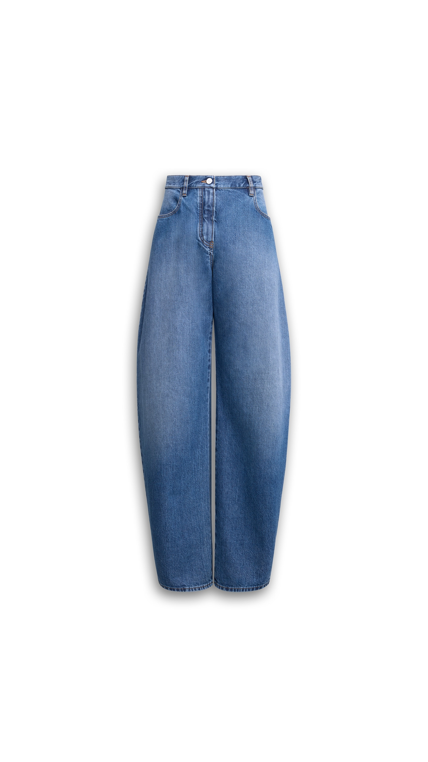 Alaia Low Waist Round Jeans