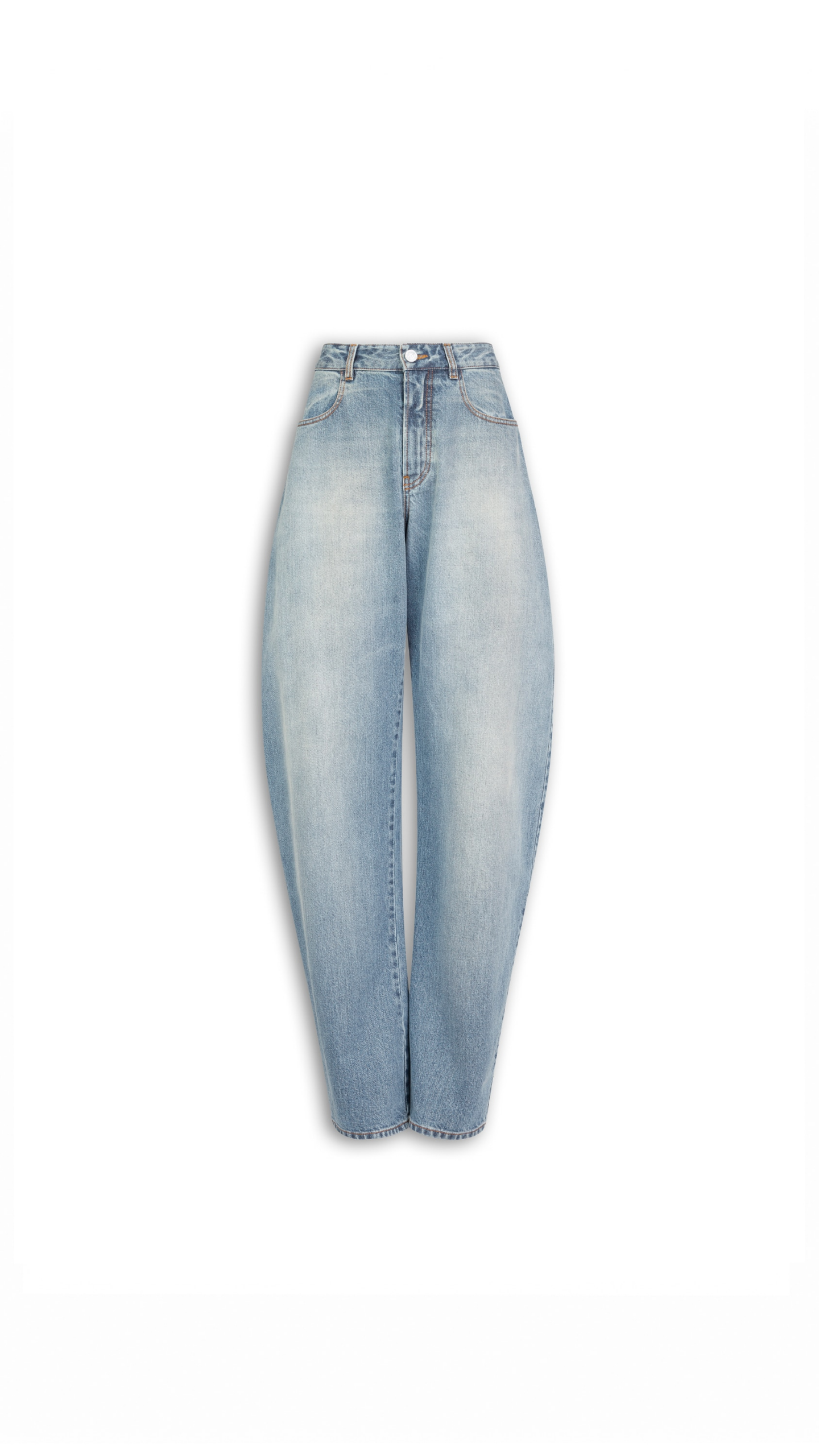 Alaia Low Waist Round Jeans