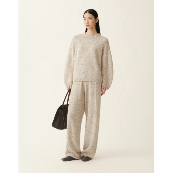 Fabiana Filippi Donegal Yarn Sweater with Lurex in Cachà, view 2