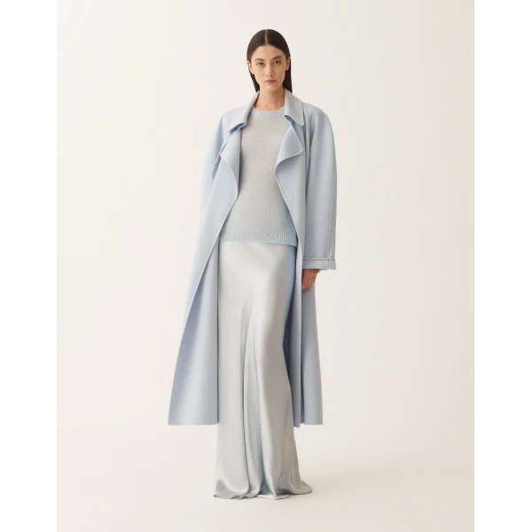 Fabiana Filippi Mohair Sweater with Sequins in Aqua, view 2