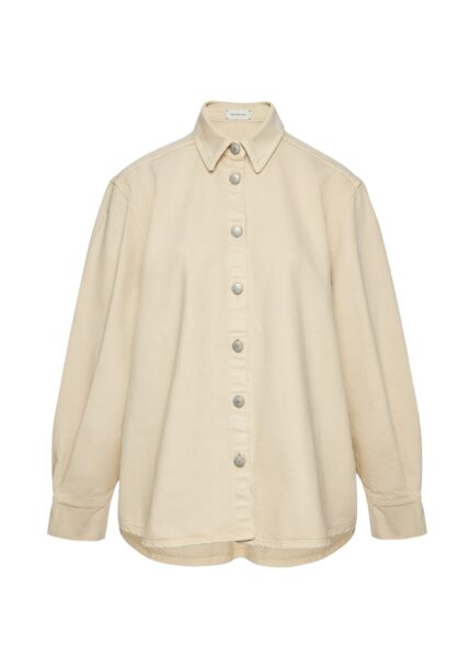 Magda Butrym Denim shirt in beige
