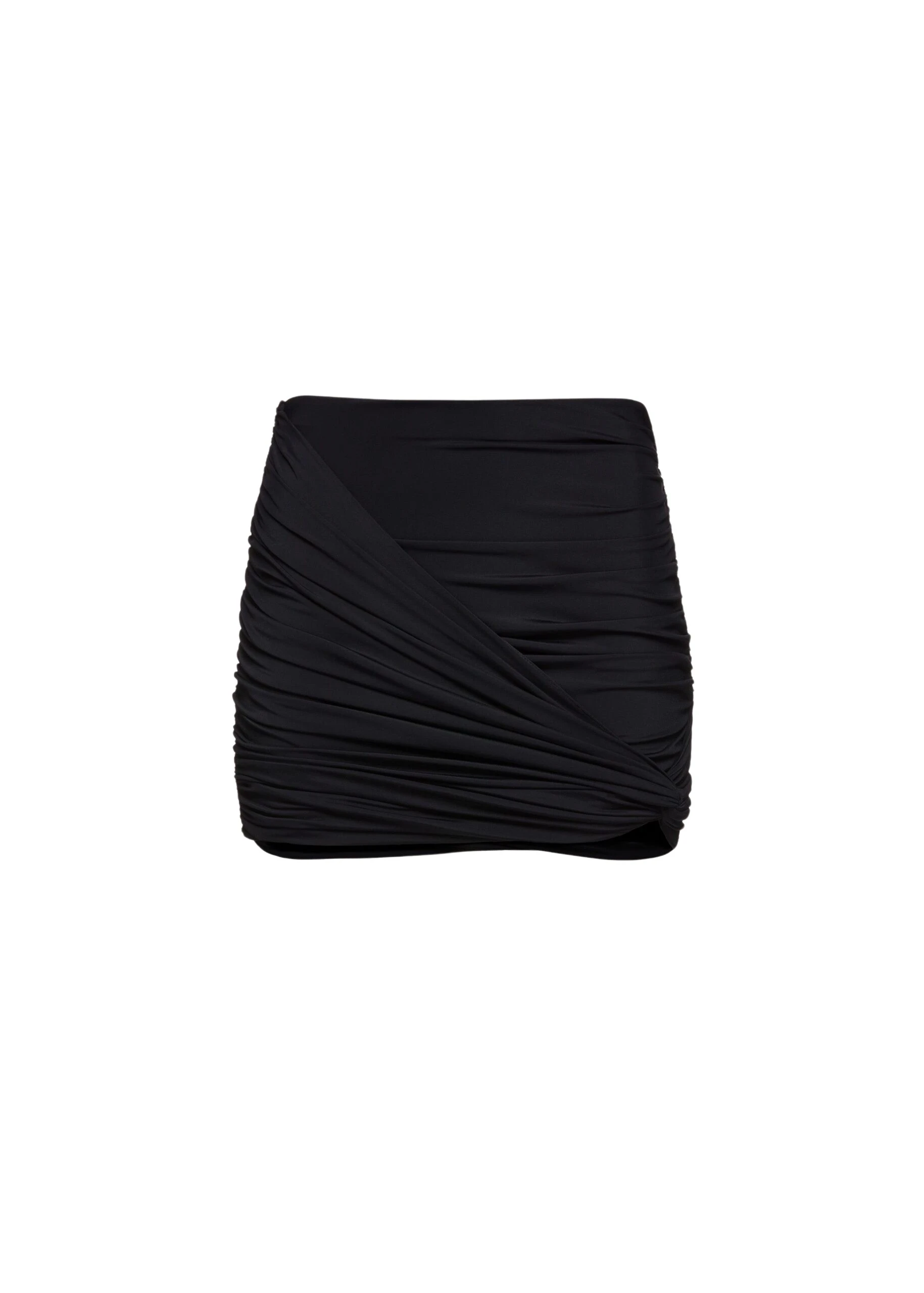 Magda-Butrym-Draped-mini-swim-skirt-in-black-scaled62393_nobg Magda Butrym Draped mini swim skirt in black