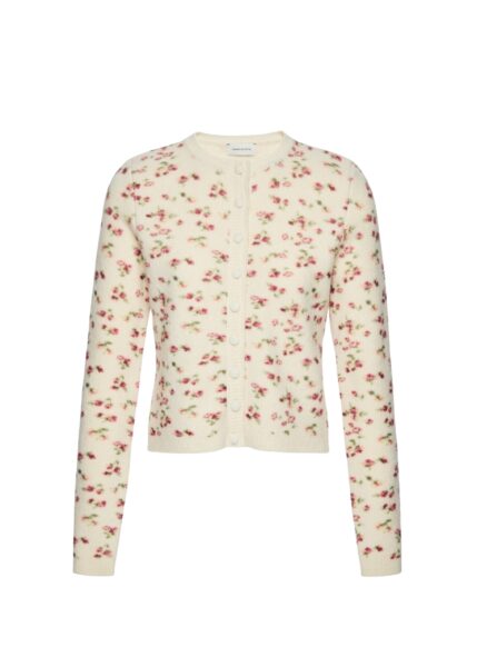 Magda Butrym Floral cardigan in cream