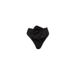 Magda Butrym High-waisted flower appliqué swim bottom in black