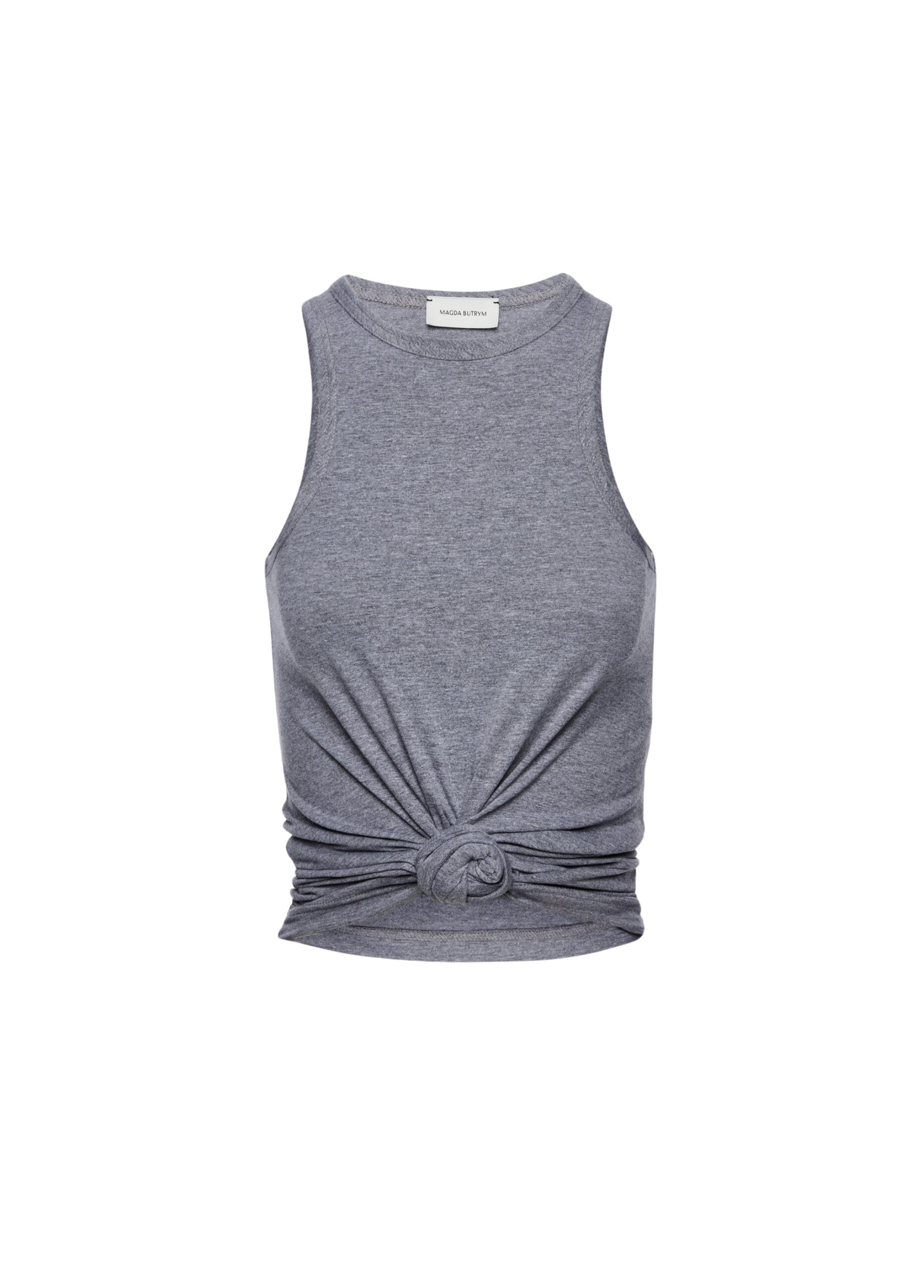 Magda Butrym Knotted tank top in grey