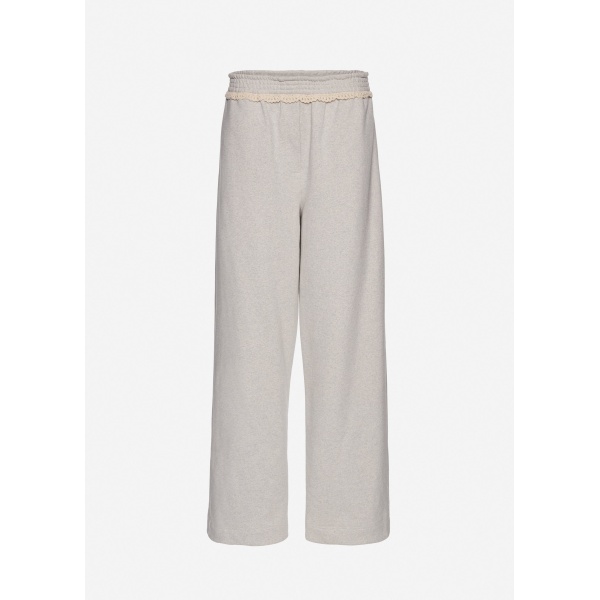 Magda Butrym Lace-detail sweatpants in grey