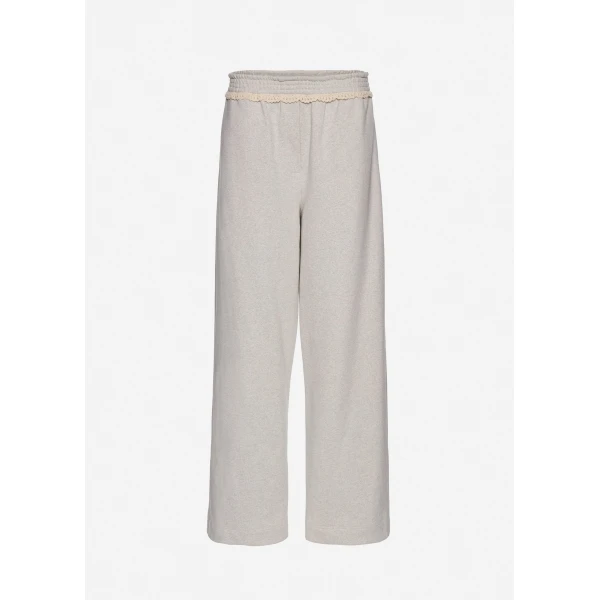 Magda Butrym Lace-detail sweatpants in grey