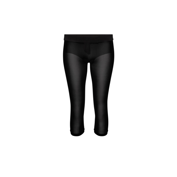 Magda Butrym Low-rise capri pants in black