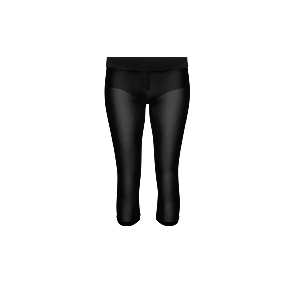 Magda Butrym Low-rise capri pants in black