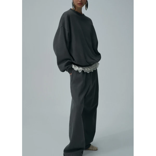 Magda Butrym Relaxed sweatpants in grey, view 2
