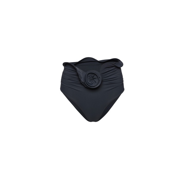 Magda Butrym Sculpted waist swim bottom in grey