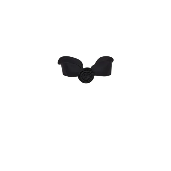Magda Butrym Sculptural bandeau swim top in black