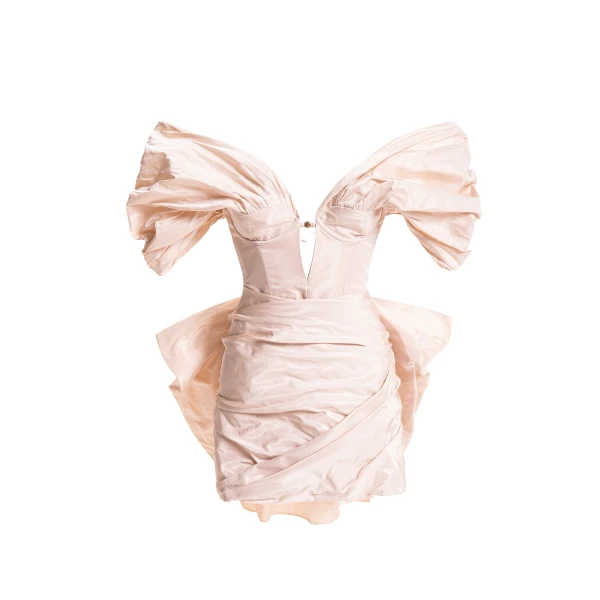 Maria Lucia Hohan Abril Gown in Nude
