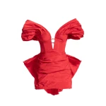 Maria Lucia Hohan Abril Mini Dress in Red