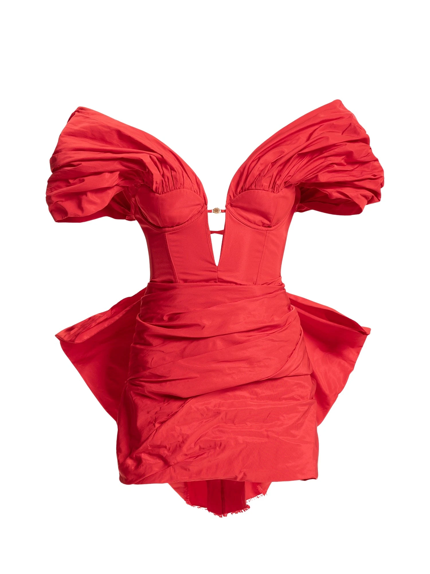 Maria-Lucia-Hohan-Abril-Mini-Dress-in-Red87715_nobg Maria Lucia Hohan Abril Mini Dress in Red