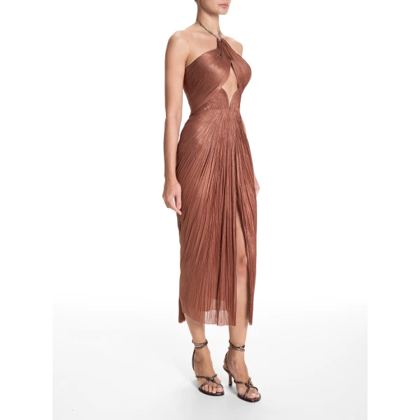 Maria Lucia Hohan Adriana Gown in Chocolate, view 3