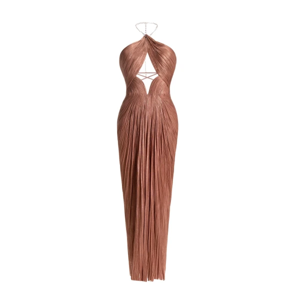Maria Lucia Hohan Adriana Gown in Chocolate