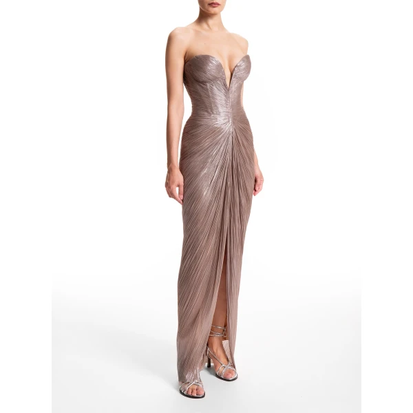 Maria Lucia Hohan Alessandra Gown in Frappe, view 4