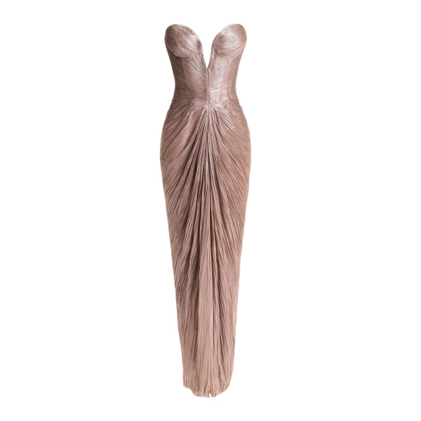 Maria Lucia Hohan Alessandra Gown in Frappe