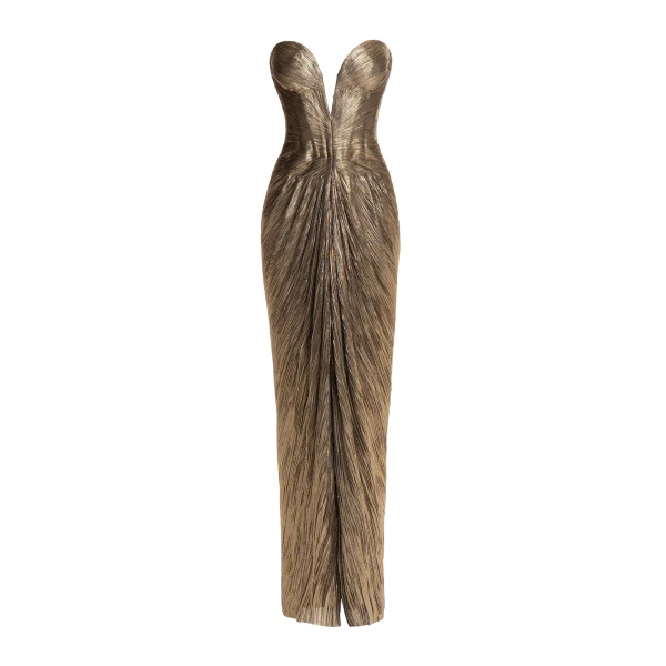 Maria Lucia Hohan Alessandra Gown in Obsidian