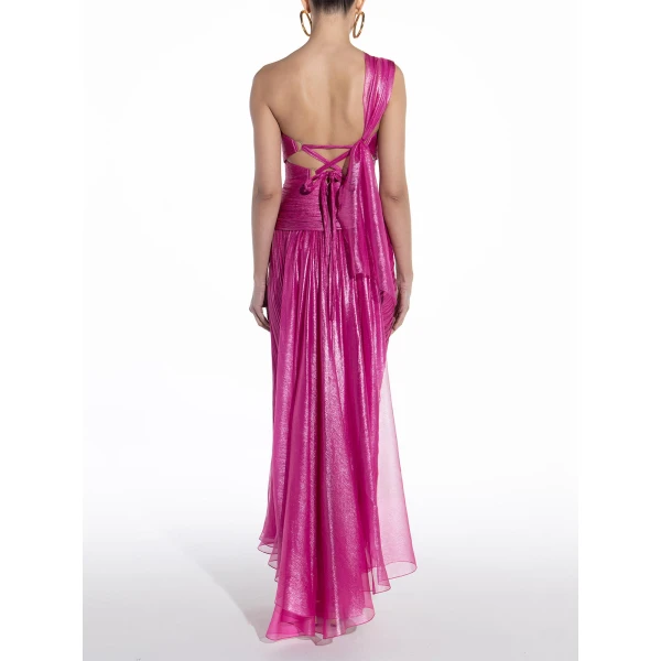 Maria Lucia Hohan Amelia Gown in Raspberry, view 5