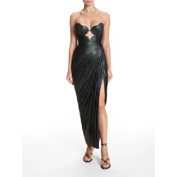 Maria Lucia Hohan Amisha Gown in Jungle, view 2