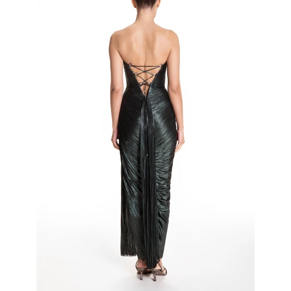 Maria Lucia Hohan Amisha Gown in Jungle, view 4