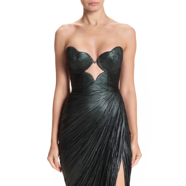 Maria Lucia Hohan Amisha Gown in Jungle, view 5