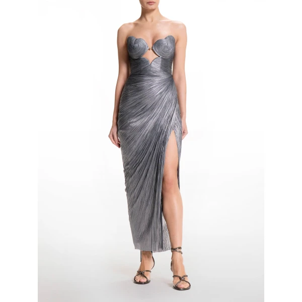 Maria Lucia Hohan Amisha Gown in Nightfall, view 3