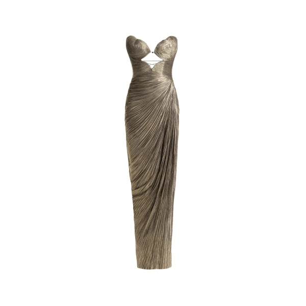 Maria Lucia Hohan Amisha Gown in Obsidian