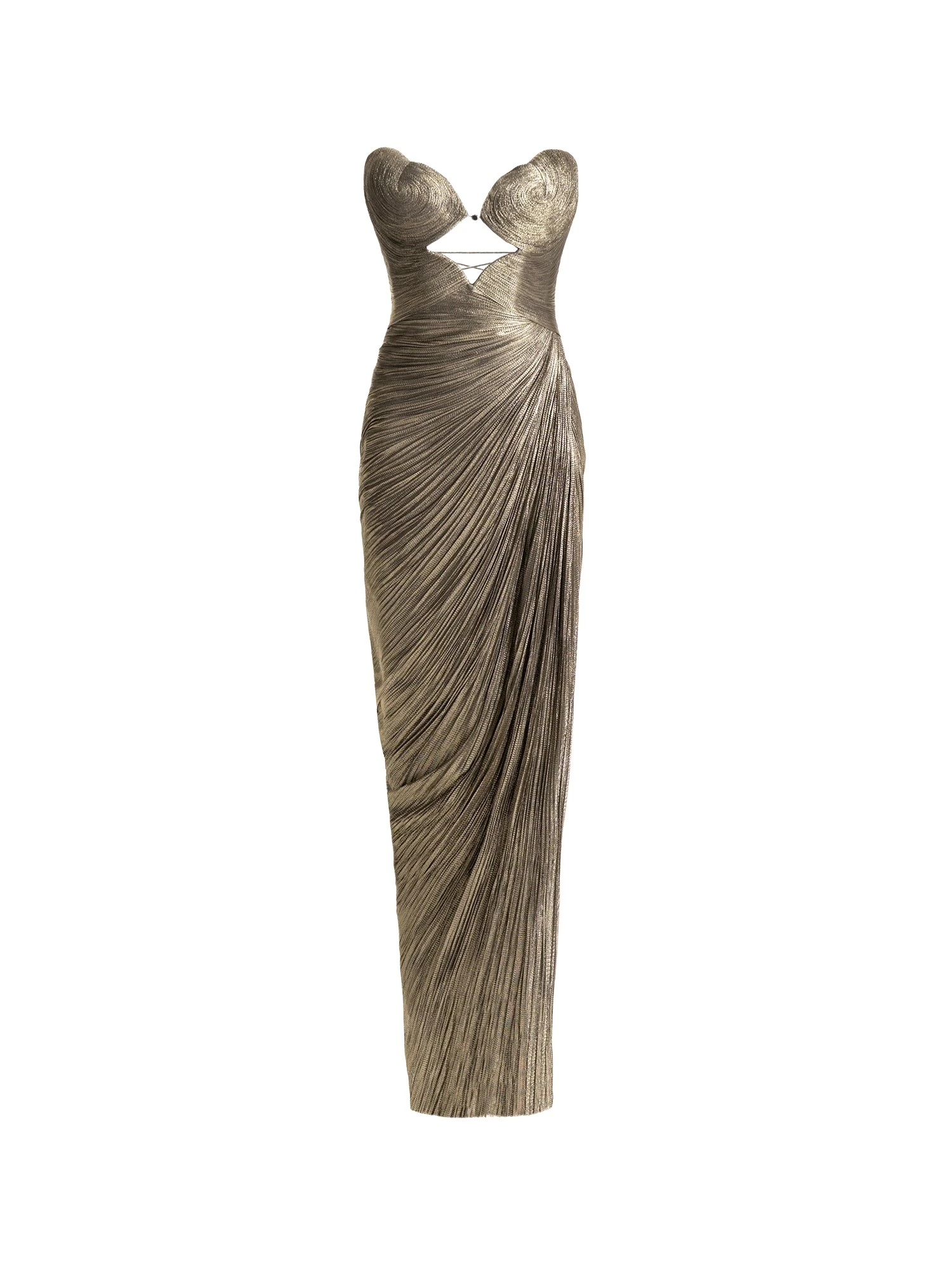 Maria Lucia Hohan Amisha Gown in Obsidian