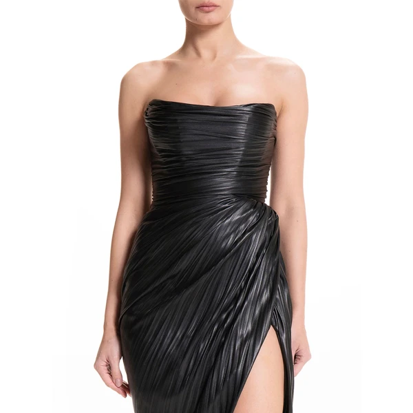 Maria Lucia Hohan Calina Gown in Black, view 6