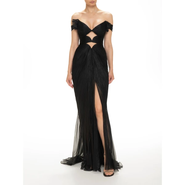 Maria Lucia Hohan Catarina Gown in Mascara, view 3