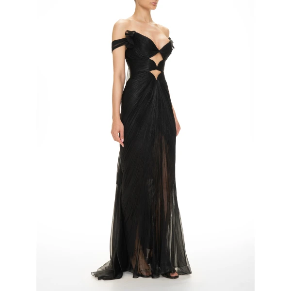 Maria Lucia Hohan Catarina Gown in Mascara, view 4