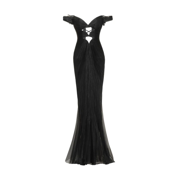 Maria Lucia Hohan Catarina Gown in Mascara