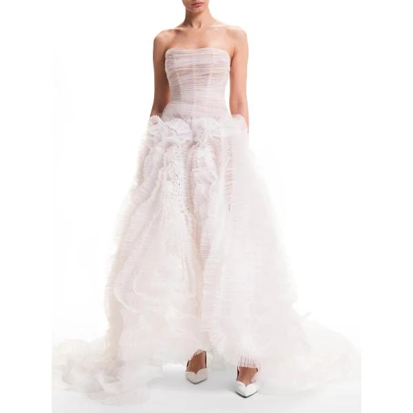 Maria Lucia Hohan Cathalea Gown in Calathea, view 3