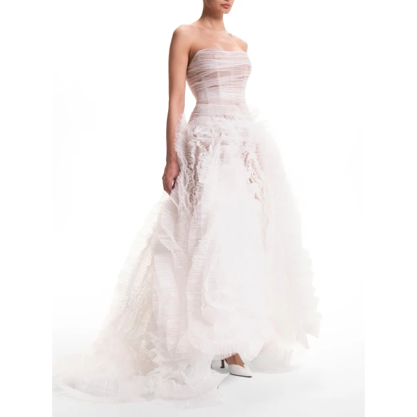 Maria Lucia Hohan Cathalea Gown in Calathea, view 4
