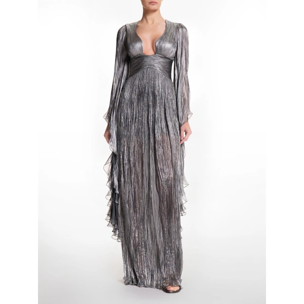 Maria Lucia Hohan Catia Gown in Bosco, view 2