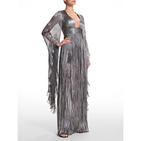 Maria Lucia Hohan Catia Gown in Bosco, view 3