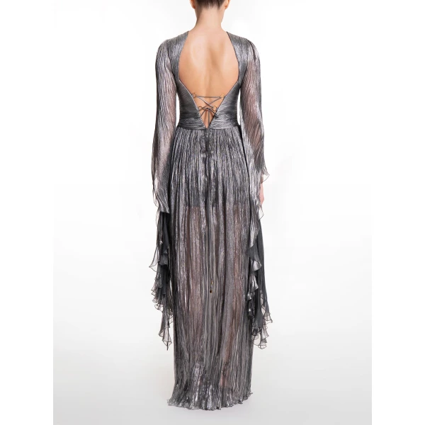 Maria Lucia Hohan Catia Gown in Bosco, view 4