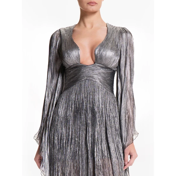 Maria Lucia Hohan Catia Gown in Bosco, view 5